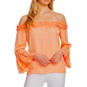 Off-the-shoulder Long Sleeve blouse
